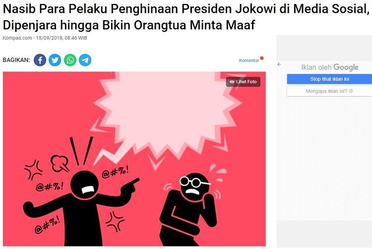 [Cek Fakta] Penghina Presiden Joko Widodo Divonis Hukuman Mati? Ini Faktanya