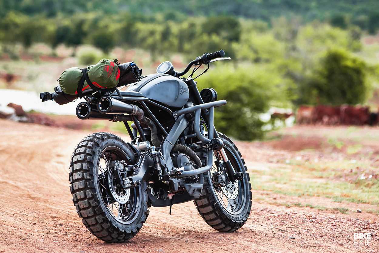 Pasang Gaya Scrambler di Yamaha XSR 155 - Medcom.id