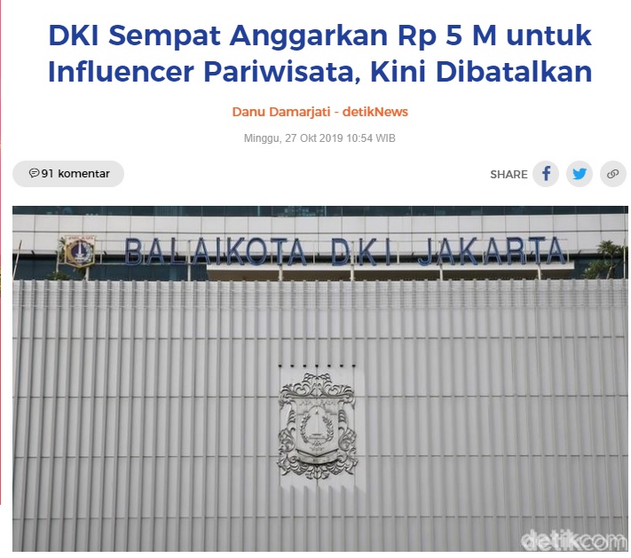 [Cek Fakta] Anies Bayar <i>Buzzer</i> Rp5 Miliar Per Tahun? Ini Faktanya