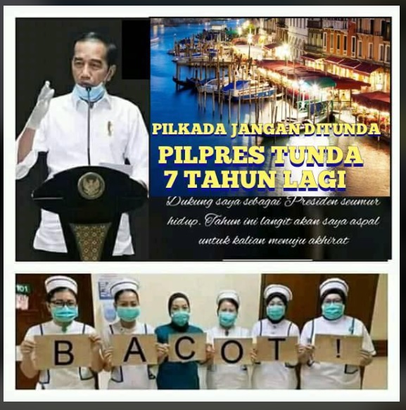 [Cek Fakta] Jokowi Tunda Pilpres 7 Tahun Lagi? Ini Faktanya