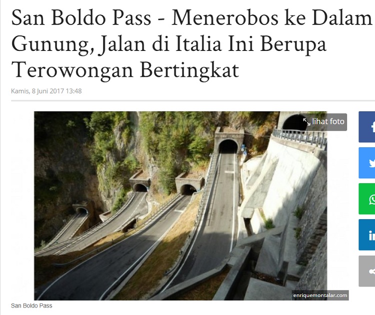 [Cek Fakta] Jokowi Bangun Jalan Terowongan Bertingkat di Indonesia? Ini Faktanya