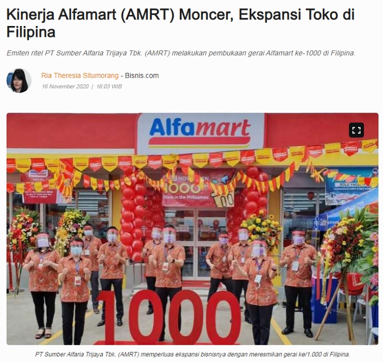 [Cek Fakta] Undian Berhadiah Pembukaan Toko ke 1.000 Alfamart? Ini Faktanya