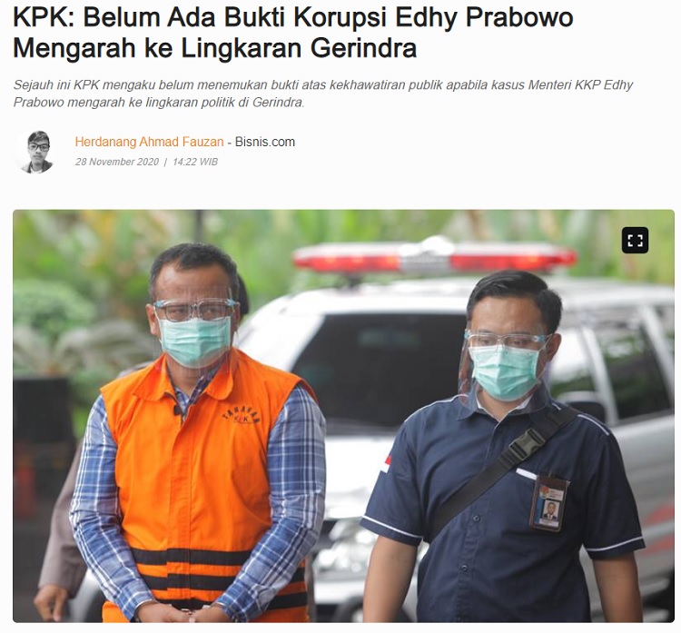 [Cek Fakta] KPK Periksa Kas Partai Gerindra? Ini Faktanya