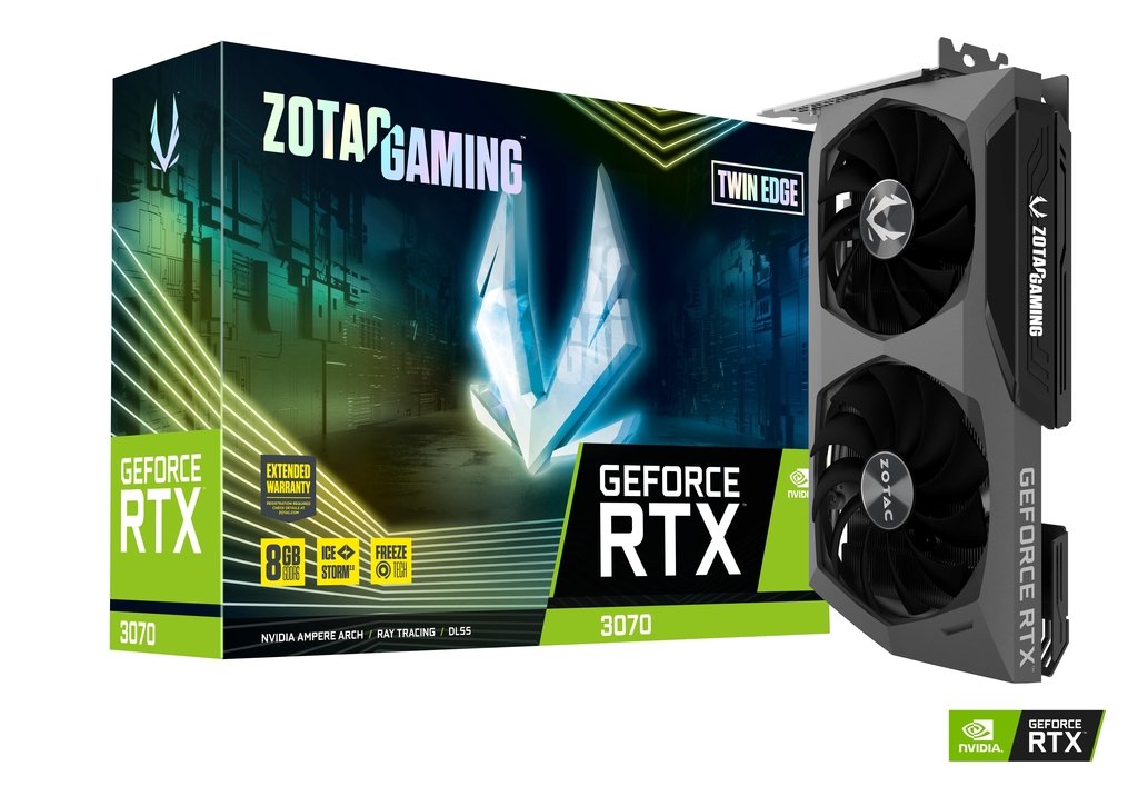 Zotac Gaming GeForce RTX 3070 Twin Edge, Tenaga Super Desain Ringkas
