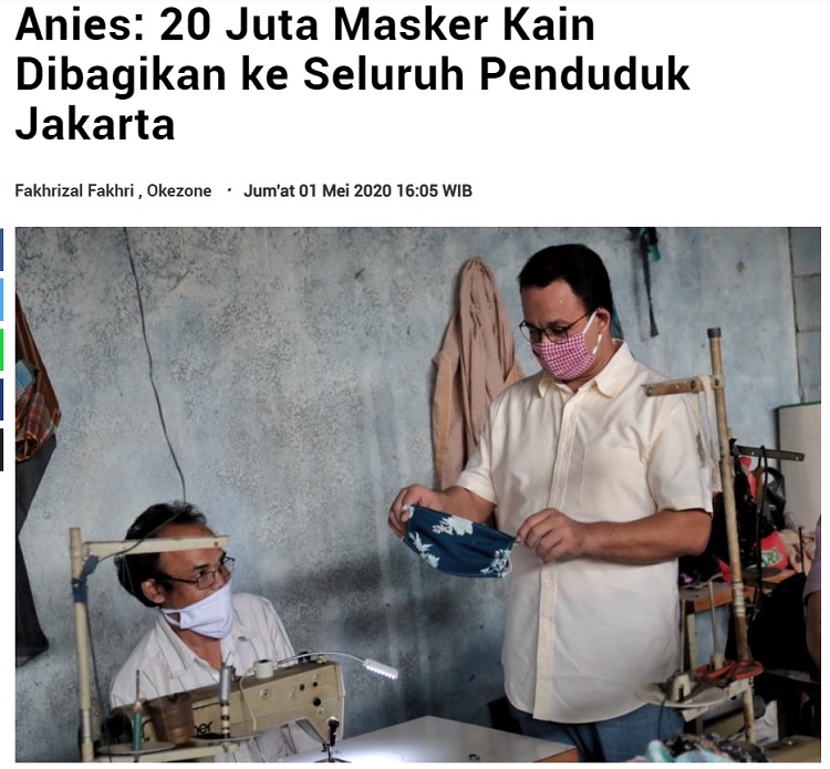 [Cek Fakta] Foto Anies Baswedan Borong Pakaian Dalam Wanita Hoaks, Ini Faktanya