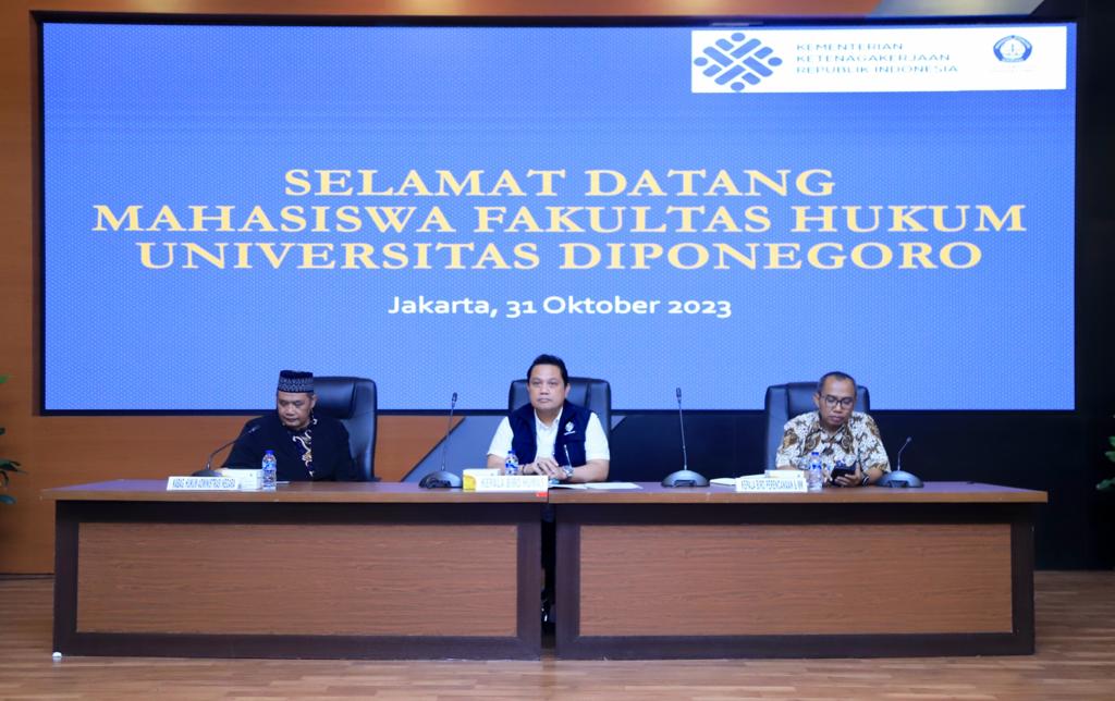 Kemenaker Miliki Komitmen Tingkatkan Kualitas SDM Tenaga Kerja Indonesia
