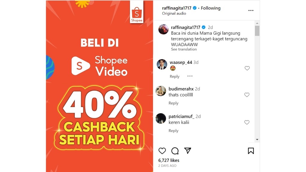 Momen Belanja Akhir Tahun di Shopee 12.12 Birthday Sale Jadi Spesial, Nikmati 40% Cashback Lewat Shopee Video