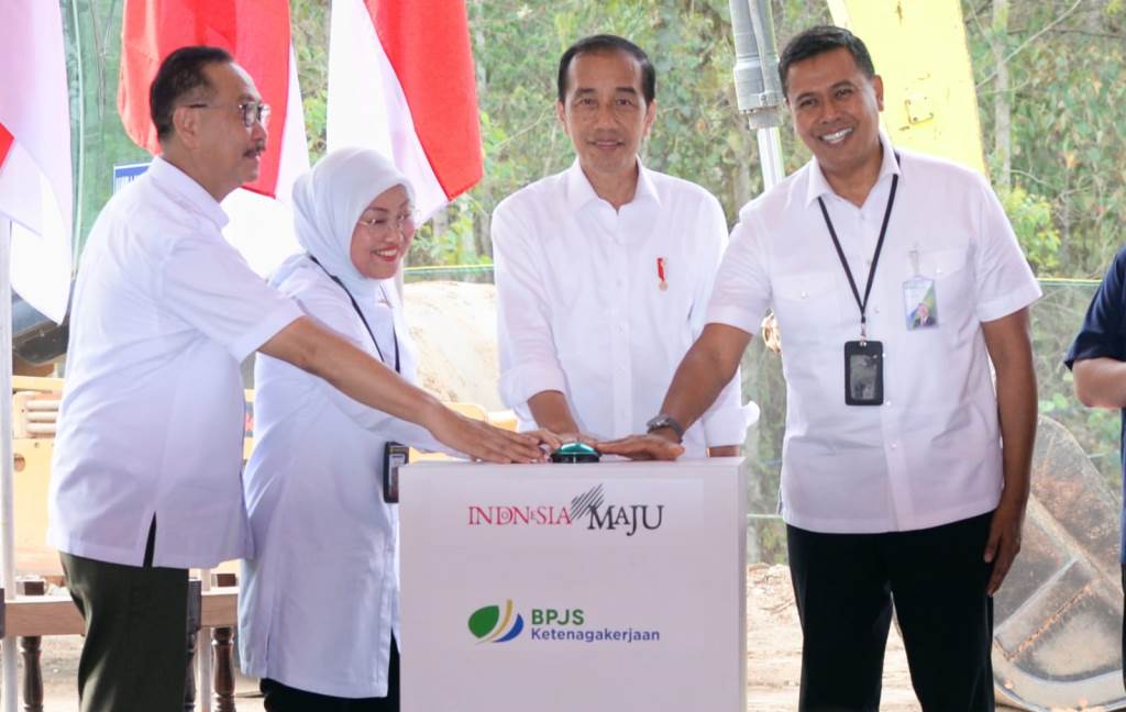 Padukan Konsep Alam, Budaya dan Manusia, Presiden Jokowi <i>Groundbreaking</i> Kantor BPJS Ketenagakerjaan Di IKN