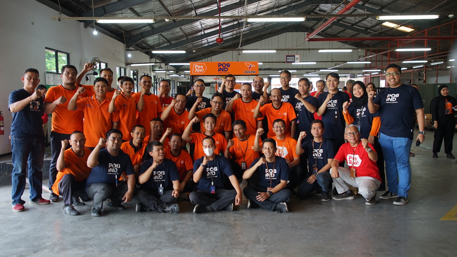 POS IND Manfaatkan Teknologi, Resmikan Penggunakan Mesin Sortir Robotik dan RFID