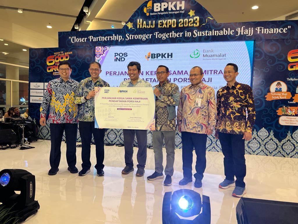 Pos Indonesia dan Bank Muamalat Jalin Sinergi Pendaftaran Haji
