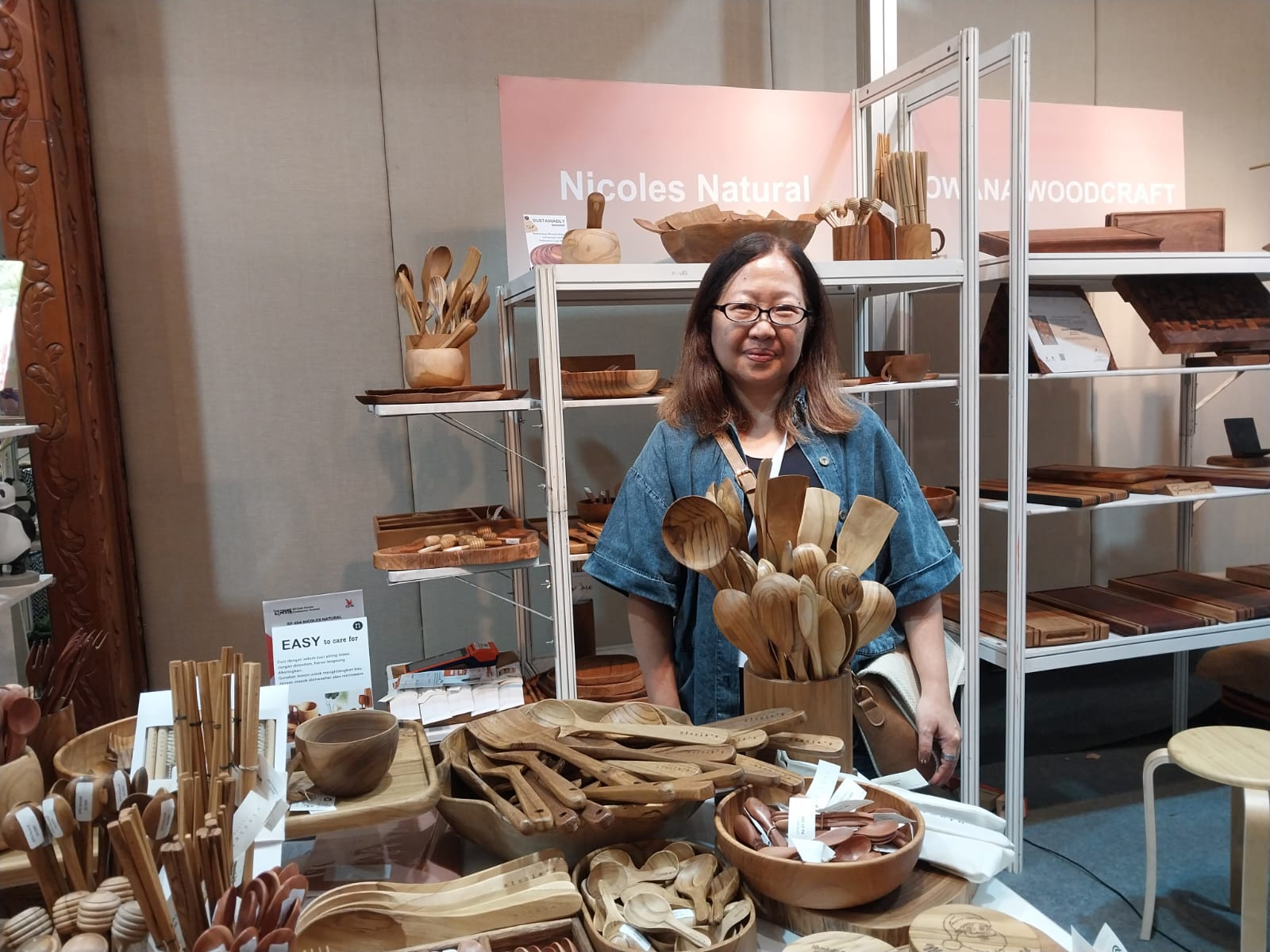Peserta UMKM EXPO(RT) BRILIANPRENEUR 2023 Ini Cari Cuan dari Tren Go Green