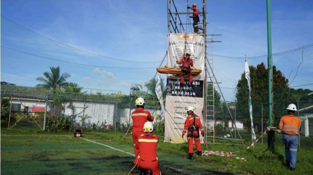 Tambang Emas Gosowong Sambut Semangat Bulan K3 Nasional 2025 dengan Apel Pembukaan