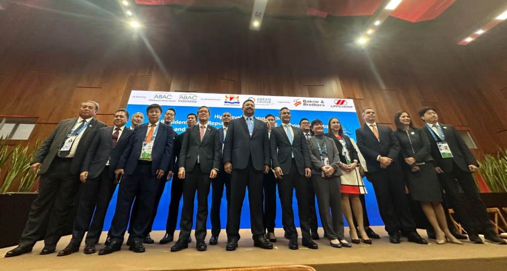 Prabowo Jadi Saksi Serah Terima Kepemimpinan Kaukus ASEAN-ABAC