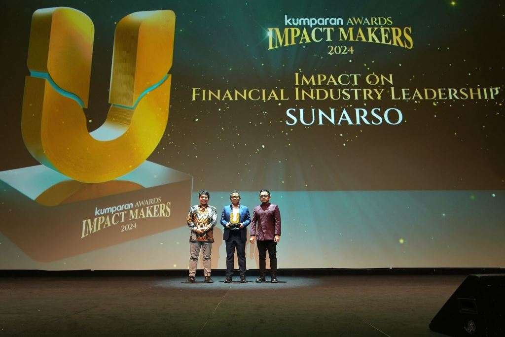 Buka Akses Keuangan ke Masyarakat, Direktur Utama BRI Sunarso Mendapatkan Penghargaan Impact on Financial Industry Leadership