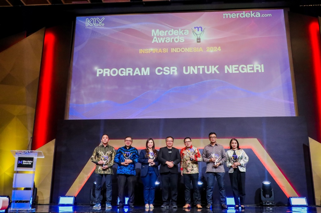 Dukung Pemberdayaan Wanita dan Keseimbangan Lingkungan, BRI Raih Penghargaan CSR untuk Negeri di Merdeka Award 2024