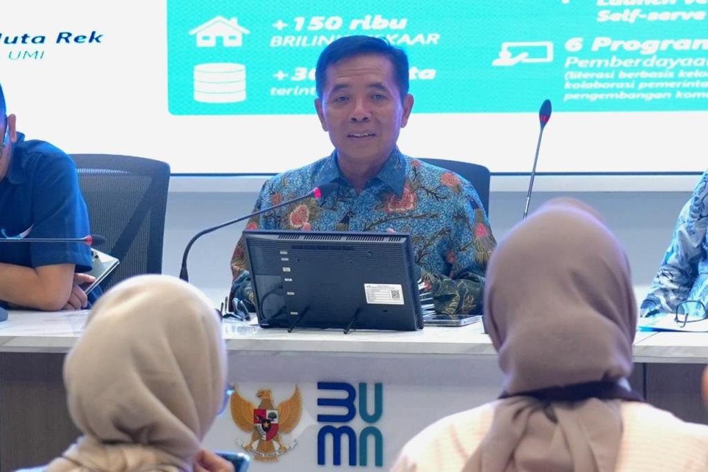 Ekosistem Ultra Mikro BRI Jangkau 36,1 Juta Pelaku Usaha dengan Penyaluran Kredit Mencapai Rp622,3 Triliun