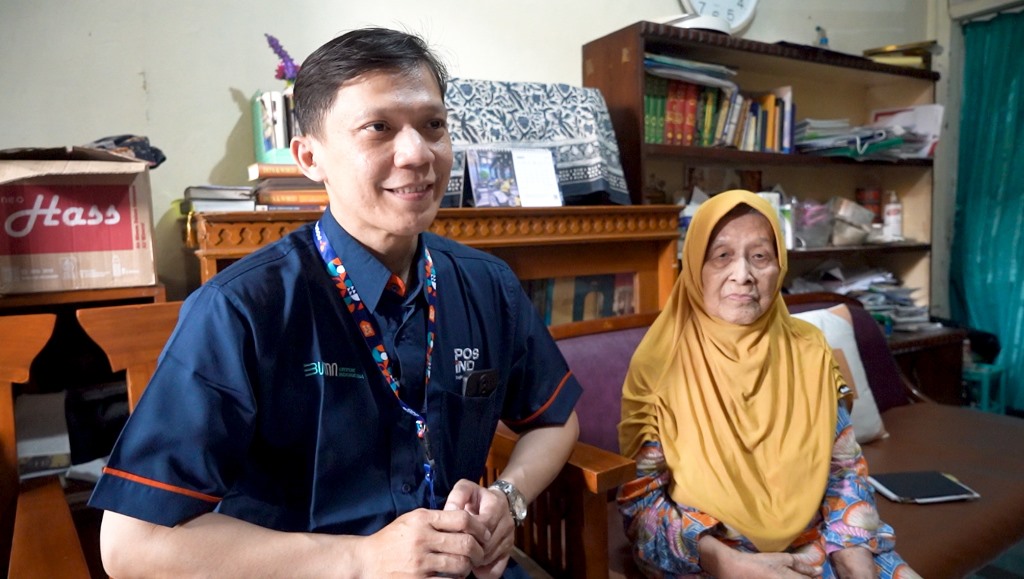 Jalin Sinergi, PT Pos Indonesia Salurkan Dana Pensiun dari PT ASABRI