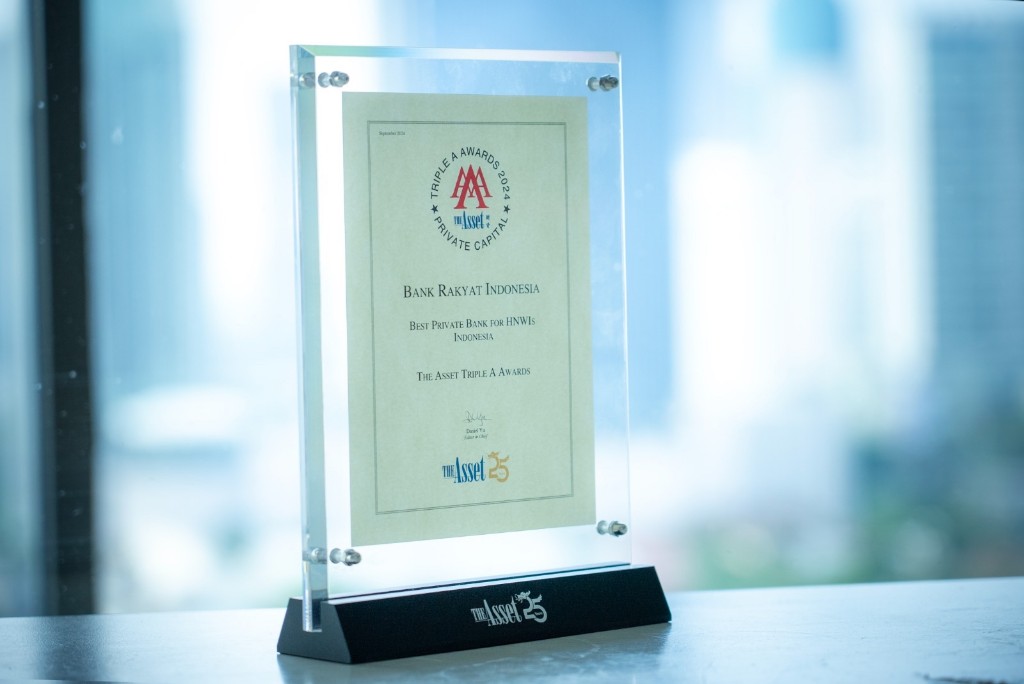Layanan Wealth Management BRI Dapatkan Pengakuan Kelas Dunia sebagai Best Private Bank for HNWIs
