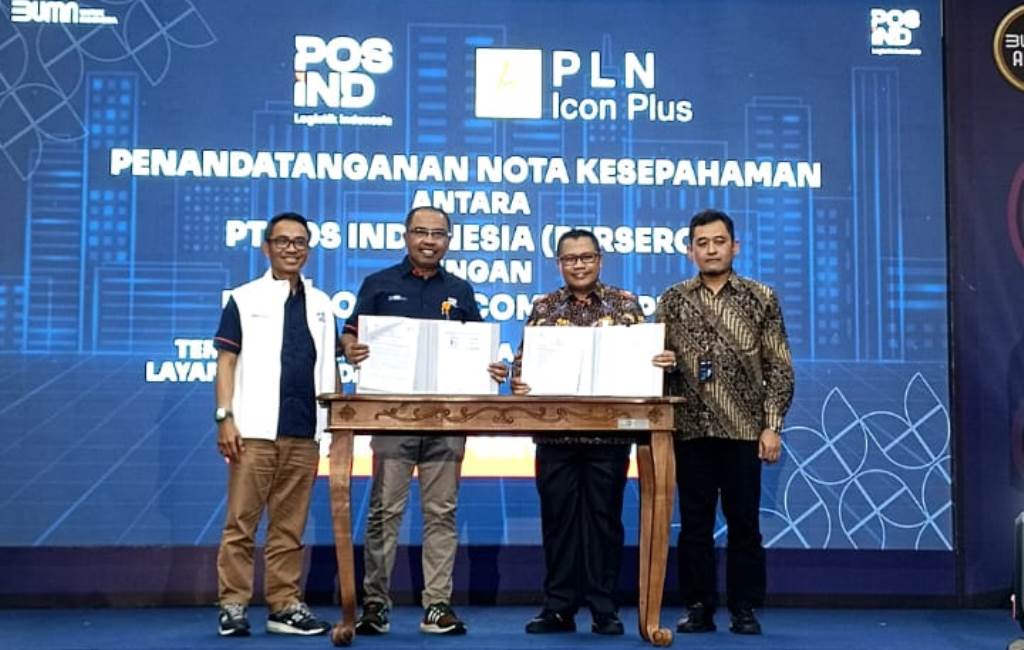 Optimalkan Layanan Jasa dan Pengembangan Usaha, Pos Indonesia Teken Kerja Sama dengan PT Indonesia Comnets Plus