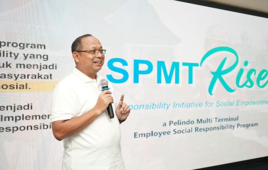 Sub Holding Pelindo Launching: SPMT Rise! Sebarkan Semangat Positif dengan Program Sosial Karyawan