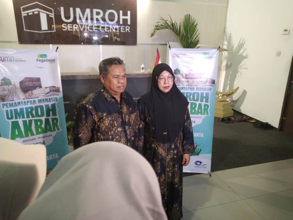 Berkah di Bulan Syawal, Pegadaian Berangkatkan 350 Jemaah Umrah Akbar