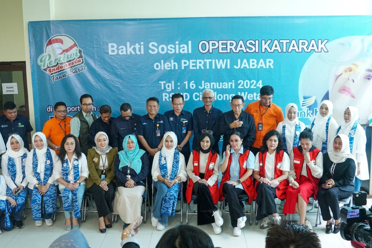 Pertiwi Jabar Gelar Baksos Operasi Katarak, Masyarakat Antusias Mendaftar