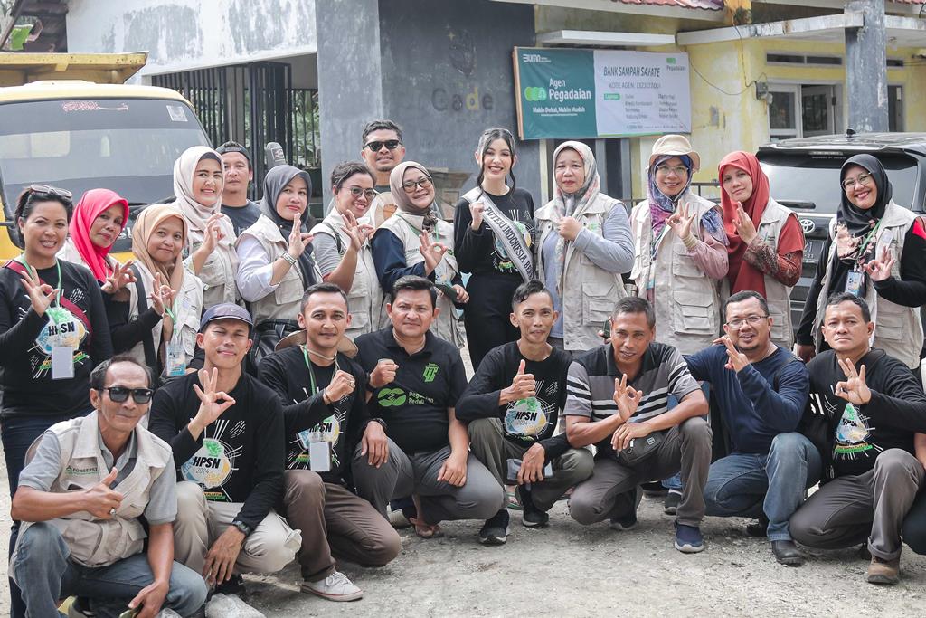 PT Pegadaian bersama FORSEPSI Peringati Hari Peduli Sampah Nasional 2024 di Pangandaran