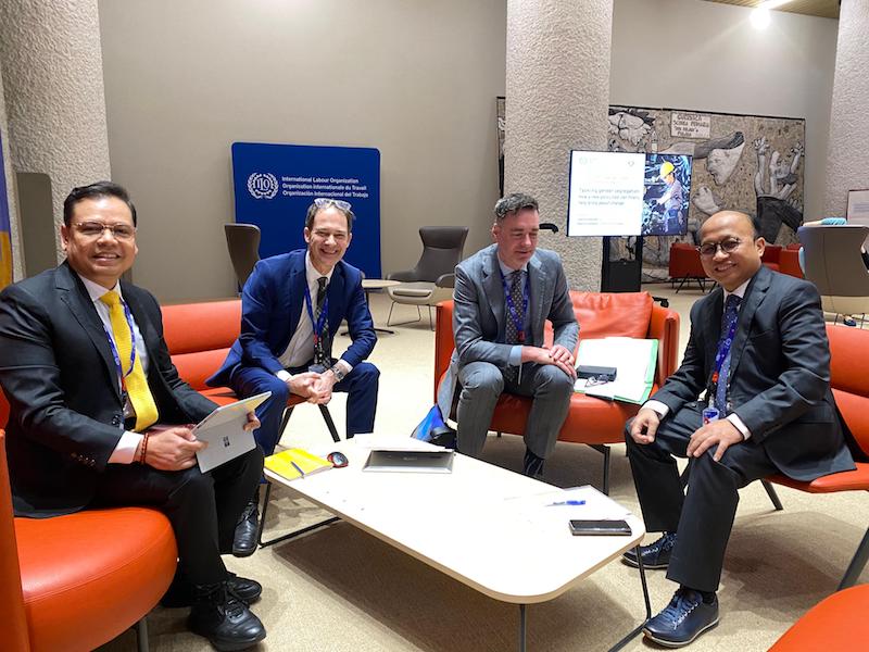 Indonesia dan Belanda Bertemu Bahas Demokratisasi Tata Kelola ILO