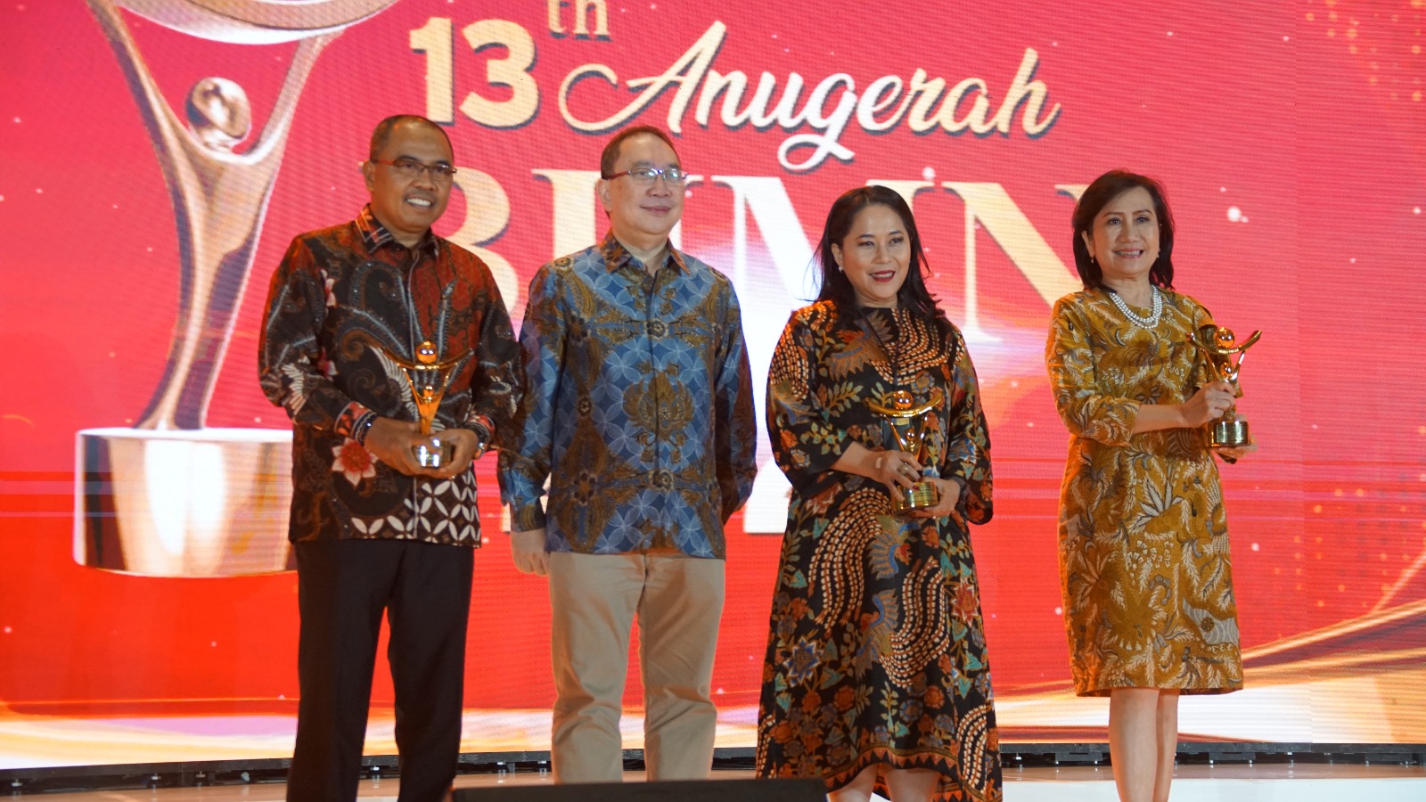 Pos Indonesia Borong Dua Gelar di BUMN Award 2024