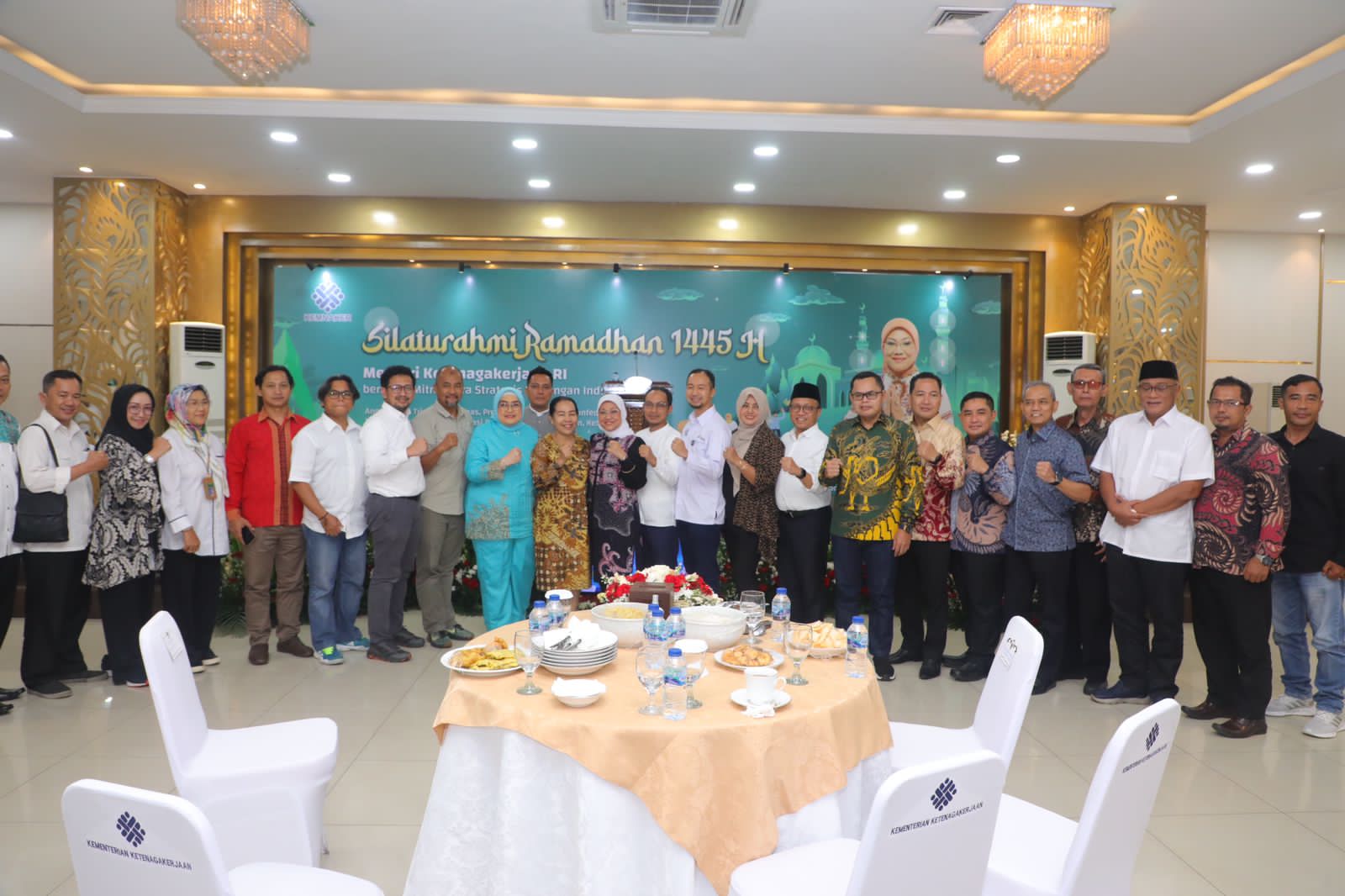 Silaturahmi dengan Stakeholders Ketenagakerjaan, Menaker: Terus Jalin Kerja Sama Menguntungkan