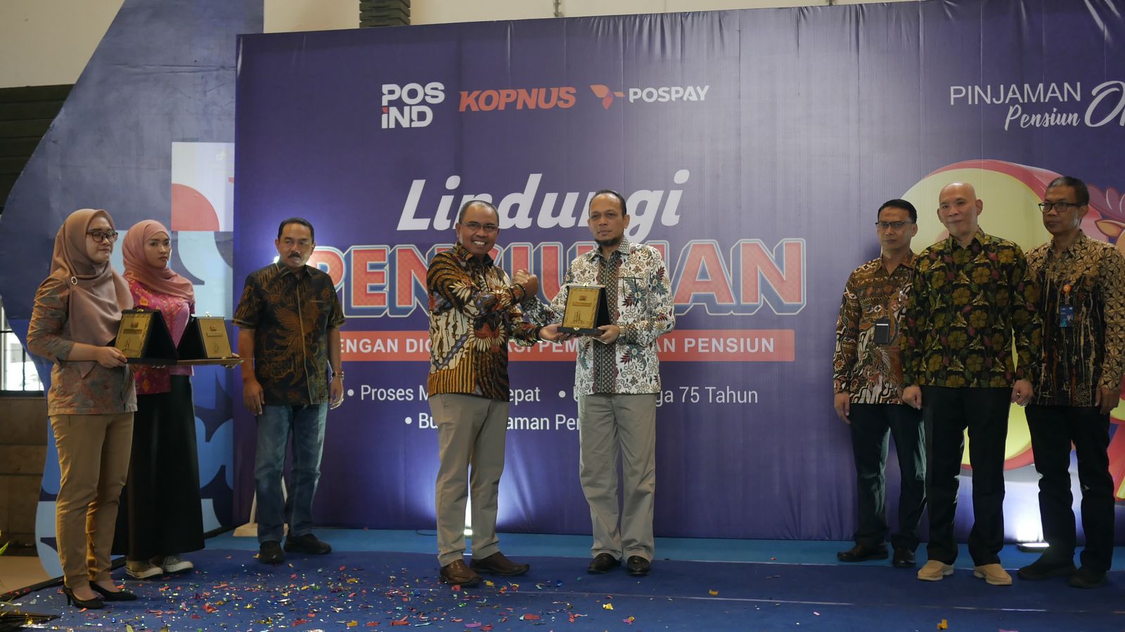 Kolaborasi PosIND dan KOPNUS Luncurkan Program Lindungi Pensiunan dengan Digitalisasi Pembayaran