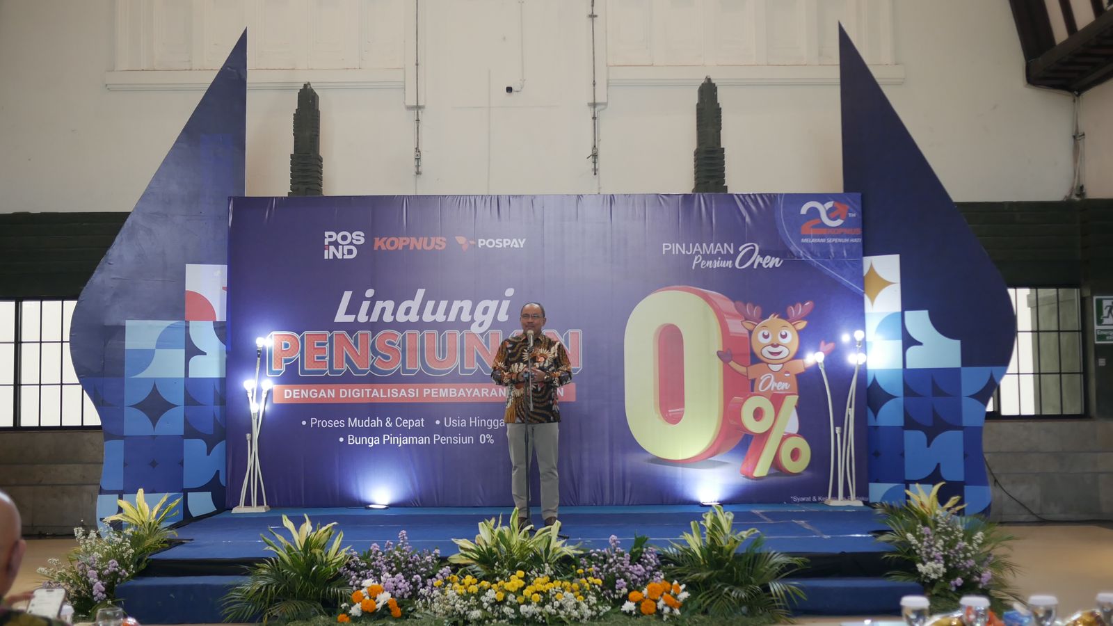 Kolaborasi PosIND dan KOPNUS Luncurkan Program Lindungi Pensiunan dengan Digitalisasi Pembayaran