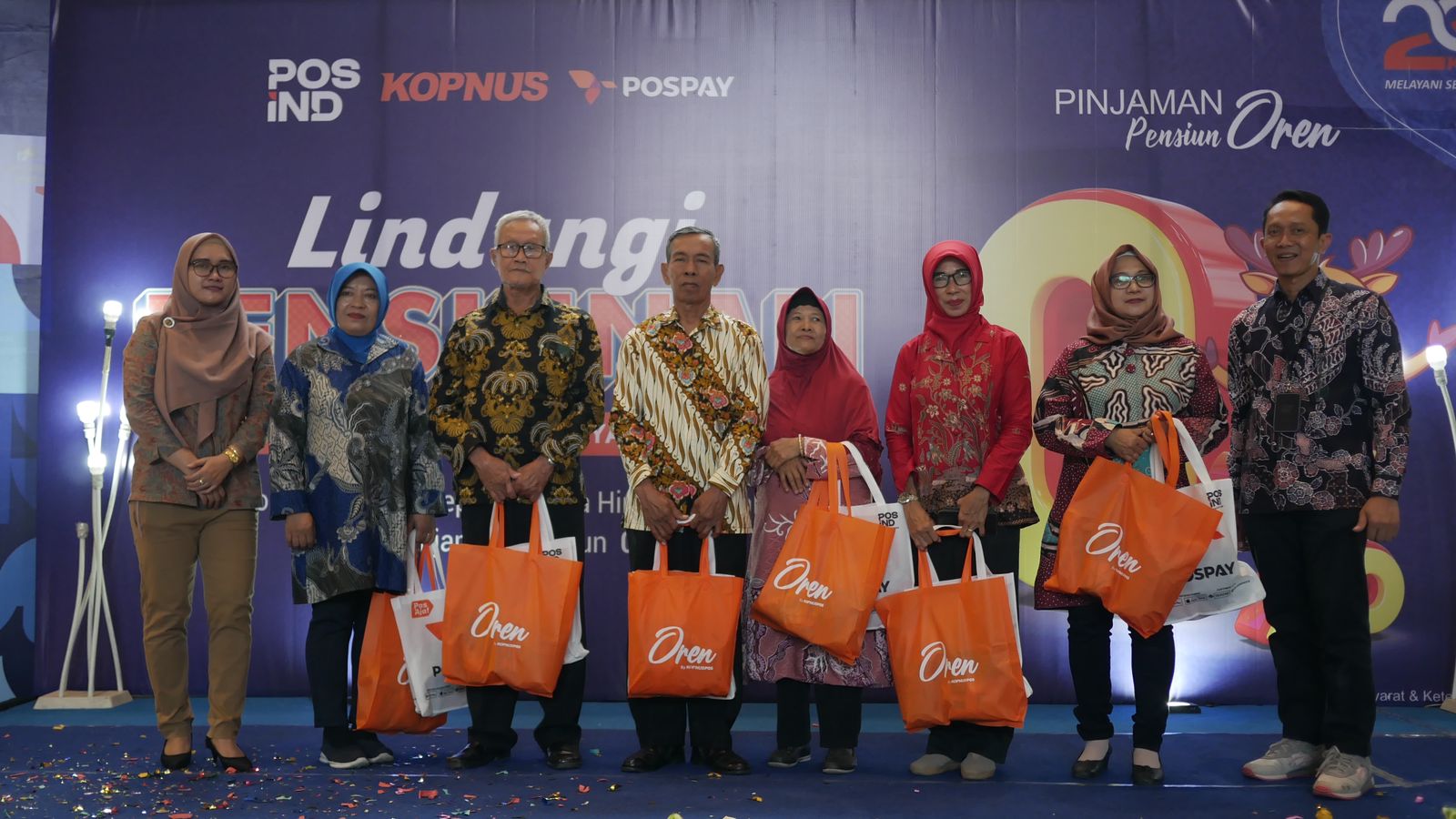 Kolaborasi PosIND dan KOPNUS Luncurkan Program Lindungi Pensiunan dengan Digitalisasi Pembayaran