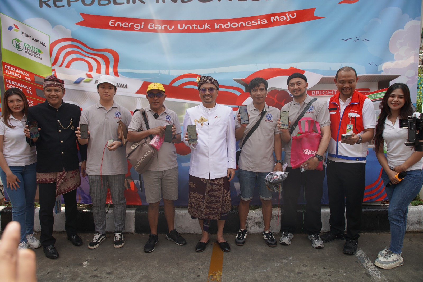 HUT ke-79 RI, Pertamina Rayakan Hari Kemerdekaan Bersama Pelanggan