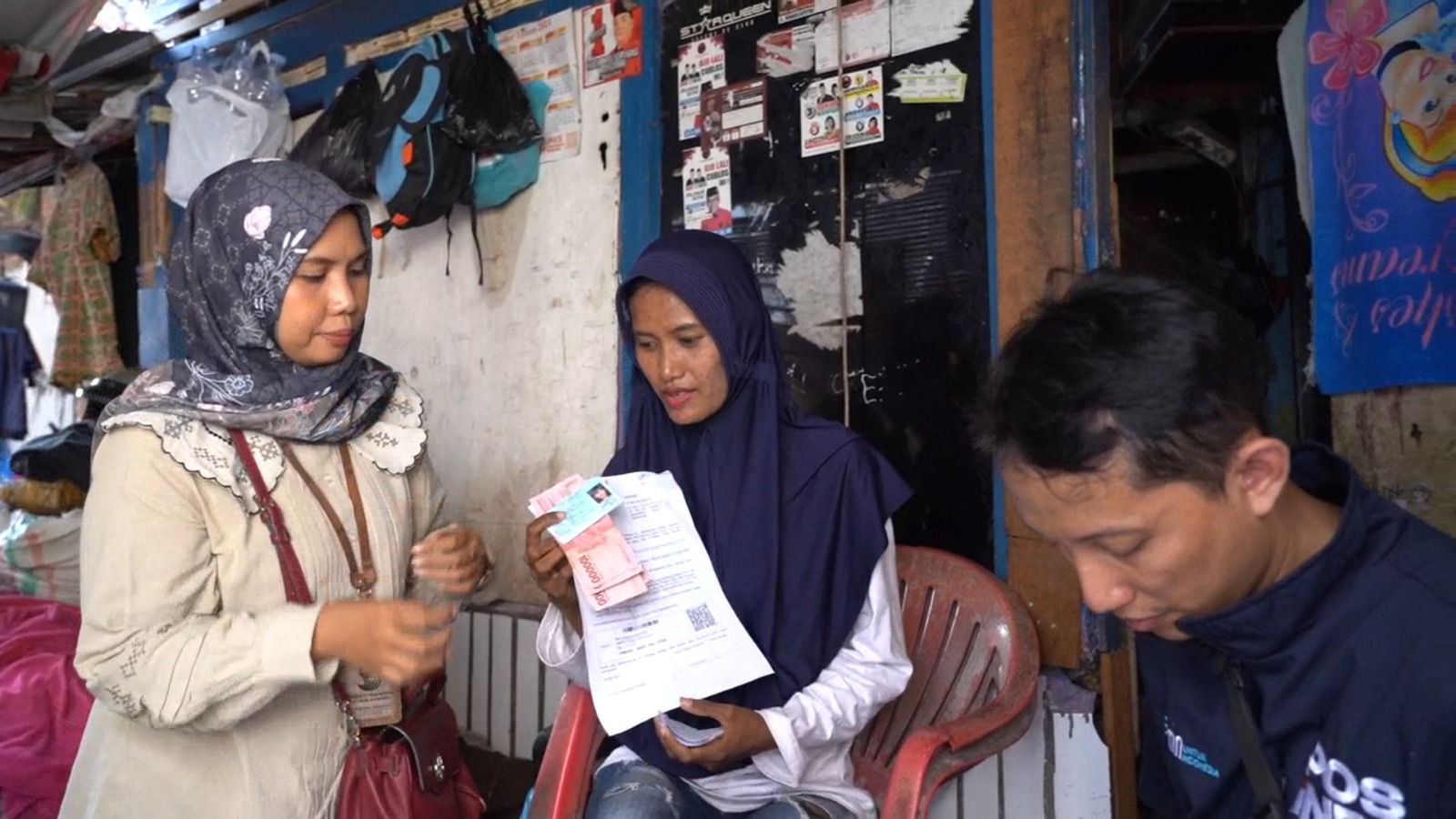 Distribusi Bansos oleh PosIND di Semarang, Kolaborasi Efektif dengan Pendamping Sosial PKH
