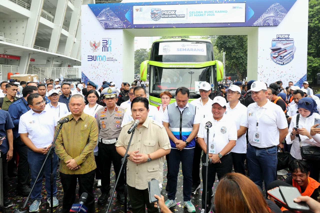 Mudik Bersama BUMN 2025: BRI Group Berangkatkan 8.482 Pemudik, Gratis