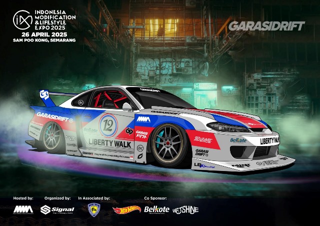 Tiket Presale Ludes! Liberty Walk Jepang dan Puluhan Mobil Keren Dipastikan Hadir di Sam Poo Kong