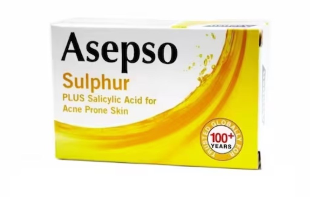 Asepso Transparent Soap Bio Sulphur