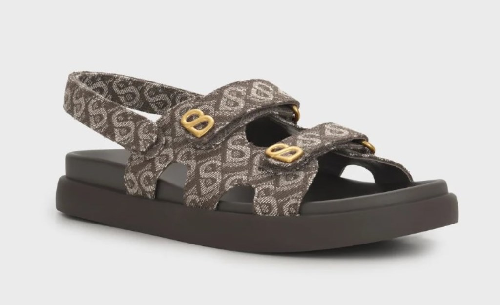 Buttonscarves Footwear Bimu Double Strap Sandal 