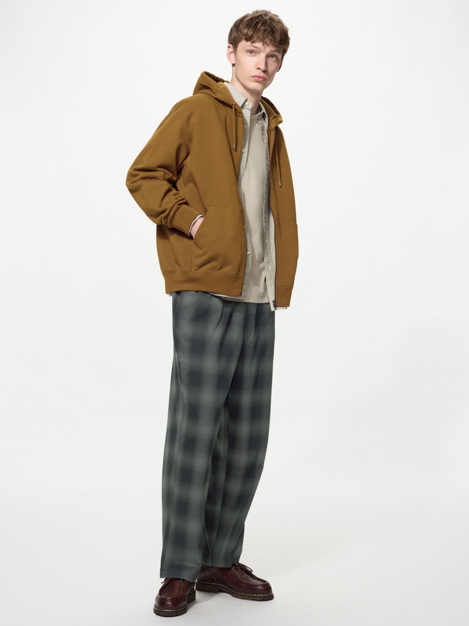 Celana Flannel Ankle Rileks