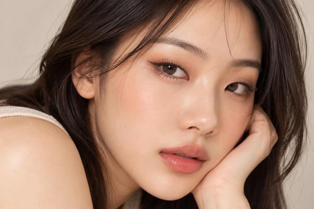 Dreamy Warm-Toned Beauty Portrait