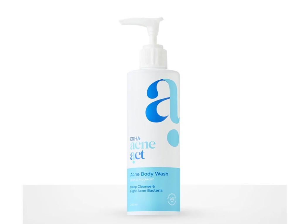 ERHA Acneact Acne Body Wash BHA dan Mugwort