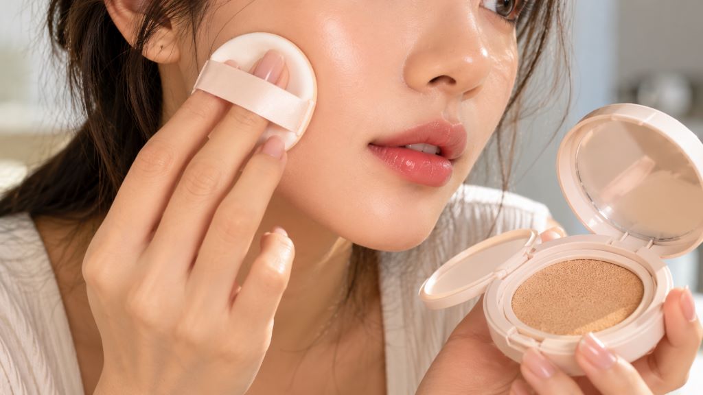 Glowing Cushion Makeup Touch-Up