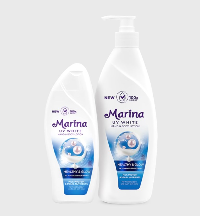 Marina UV White Healthy & Glow Body Lotion