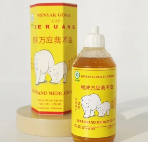 Minyak Gosok Cap Beruang 
