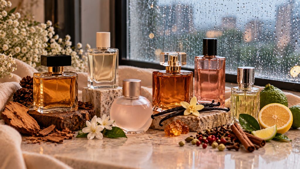 Rainy Window Perfume Still Life(1)
