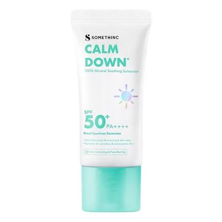 SOMETHINC Calm Down 100% Mineral Soothing Sunscreen SPF 50+ PA++++