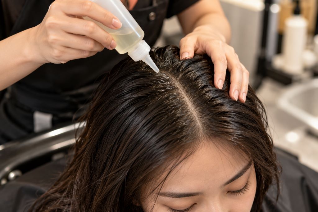 Salon Scalp Treatment Application