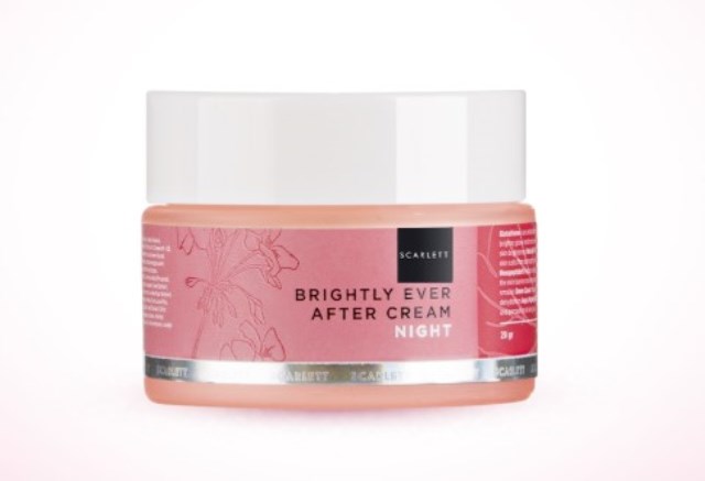 Scarlett brightly ever after night cream