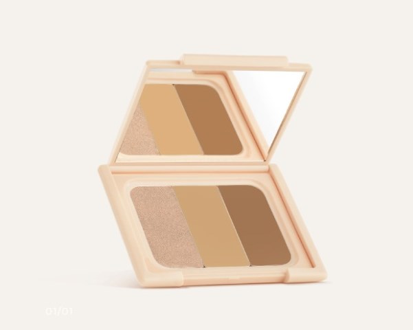 Wardah Colorfit Highlight Contour Palette 